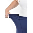 thumbnail image 4 of Pantalón de vestir Roman Fashion/Tallas Extras, 023 (Azul marino) azul marino 40, 4 of 6