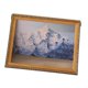 thumbnail image 2 of Pintura al óleo Cat House Art Marco de la casa Cuevas de gatos portátiles con tablero de rascado Casa de juguete de gato interior para pequeñas B, 2 of 8