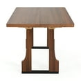 thumbnail image 3 of 63" Rectangular Dining Table (Walnut), 3 of 6