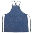 thumbnail image 1 of ColoMX Delantal de cocina para mujer, delantal de cocina con bolsillo, delantal de cocina de uso diario, 1 of 7
