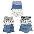 thumbnail image 1 of B&Q Toddler Boys 9-Pack Cotton Boxer Briefs | Sizes 4T-8T | Experience High-Quality Comfort and Durability!, 1 of 4