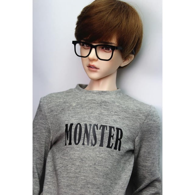 con Capucha de Punto, Accesorios Cuello para Muñeca Masculina 1/3, Tela de 70 Cm yotijar BJD Suéter