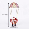 thumbnail image 2 of Music Santa Parachute Somersault Toy for Kids Interactive Holiday Idea with Motion Activated Sounds and, 2 of 5
