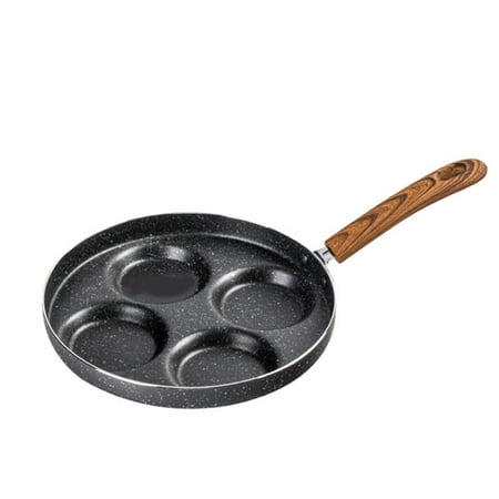 

Reduced！3 4 Units Non Stick Long Handle Steak Aluminium Alloy For Gas Cooker Frying Pan