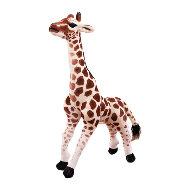 Juguete de Jirafa de Felpa CUTICAT peluche decoración del hogar Marrón claro 90 cm