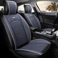 thumbnail image 3 of Cojín de asiento de coche, funda de asiento universal todo incluido para las cuatro estaciones, de lino, 3 of 5