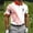 Orange, variant on Cbcbtwo Men's Golf Shirts Short Sleeve Moisture Wicking Sports Jersey Graphic Gradient Print Athletic Tennis T-Shirt Casual Outdoor Golfer Top