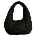 thumbnail image 3 of Bolsas Manejo Mujeres en La Nube Ocio Hombro Con Ñit Bolso Playa Paja (café), 3 of 4