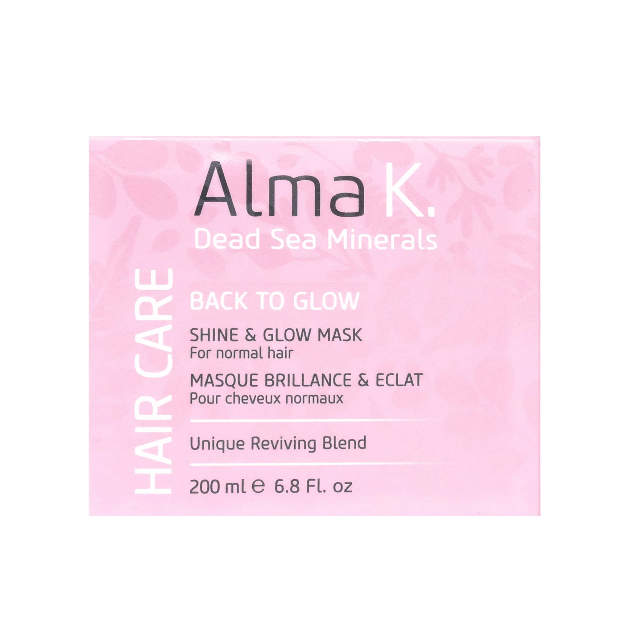 Alma K Shine and Glow Mask, Hair Mask for Damaged Hair, 6.7 oz
