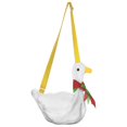 thumbnail image 1 of 1pc Cartoon Simulation Adorable Duck Single-Shouder Bag Plush Backpack (White), 1 of 4