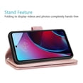 thumbnail image 5 of SPY CASE Case for Moto G Stylus 5G 2022 Phone Case [Kickstand] Leather Wallet Case Cover Pouch for Girls Women - Rose Gold, 5 of 5