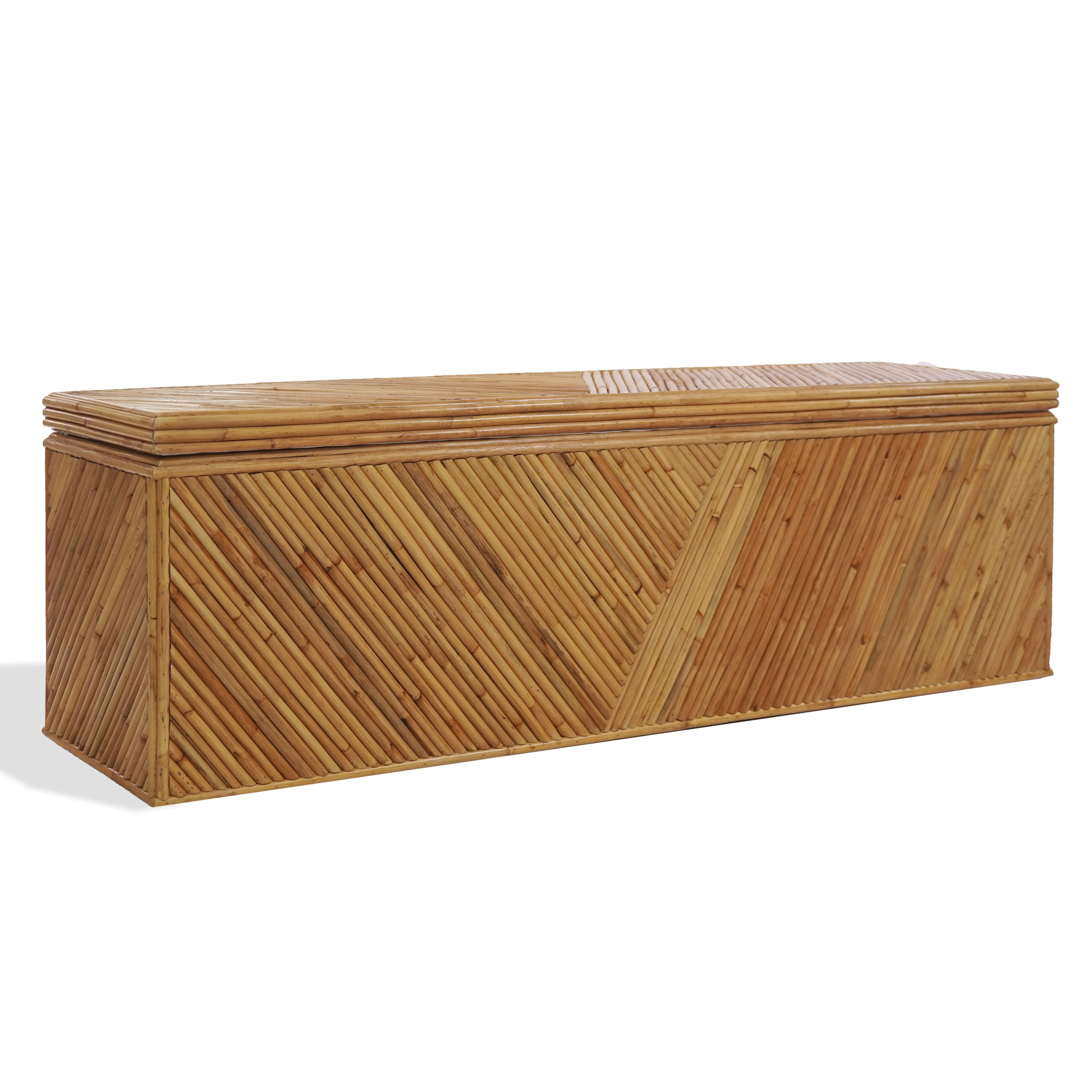 Safavieh Couture Zoeigh Rattan Trunk, Natural