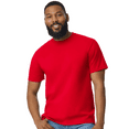 thumbnail image 5 of Gildan Softstyle Midweight Short Sleeve Cotton T-Shirt for Men, Red, S, 5 of 5