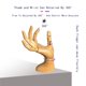 thumbnail image 2 of Modelo de mano de maniquí para uñas y dibujo, mano derecha femenina de madera, 2 of 6