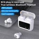 thumbnail image 1 of Gwong Electrónica 1 par N18 Auriculares compatibles con Bluetooth Player MP3 Player Soporte TF Tarjeta Toque Control Mini HiFi portátil Inalámbrico Inalámbrico Auriculares en Oreja para Deportes, 1 of 6