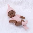 thumbnail image 1 of Soft Newborn Doll Home Decor Realistic Skin Texture Adjustable Limbs Pacifier Clothes Set for Christmas Birthday Gift Photography Prop Home Decoration Daily Companion Indoor Play Decors, 1 of 7