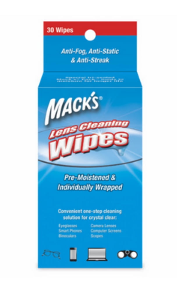 Mack's Lens Wipes 30 EA Buy Packs and SAVE (Pack of 2)