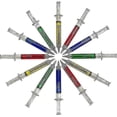 thumbnail image 2 of Syringe Pens - (bulk Pack Of 24) Retractable Fun Multi Color Novelty Pen For Nurses, Nursing Student School Etc, 2 of 5