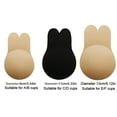 thumbnail image 2 of US Self Adhesive Silicone Bra Breast Lift Up Strapless Invisible Backless Cover, 2 of 5