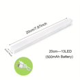 thumbnail image 1 of Night Light Led Light Under Cabinet Light Motion Sensor Closet Light Cabinet USB Rechargeable Kitchen Lighting Lamp Cuboid 20cm Warm White 3000K, 1 of 6