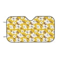 thumbnail image 6 of Lsque Lilies Flowers Car Windshield Sun Shade | Accordion Folding Style Auto Shade for Car Truck SUV Van | Blocks UV Rays Sun Visor Protector | Medium, 6 of 7