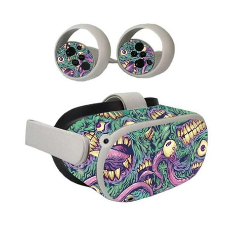 MightySkins OCQU2-Eyes And Teeth Skin for Oculus Quest 2 - Eyes & Teeth