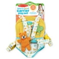 thumbnail image 4 of Melissa & Doug Mine to Love Carrier Play Set for Baby Dolls with Toy Bear, Bottle, Rattle, Activity Card, 4 of 10