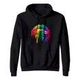 thumbnail image 1 of Sudadera Con Gorro Labio Sexi Arcoiris Color Gay Lgbti, 1 of 2