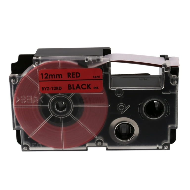 6 Pack 12mm Label Tape Label Maker Tape - Walmart.com