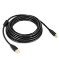 thumbnail image 6 of XBOHJOE USB Printer Cable 40FT – USB 2.0 Type A to Type B High-Speed Scanner Cord for HP, Canon, Brother, Epson, Dell, Lexmark & More – Heavy-Duty, Plug & Play, Black, 6 of 6