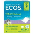 thumbnail image 2 of ECOS Laundry Detergent Sheets, 50ct, Lavender Vanilla, Pack of 2, 2 of 6