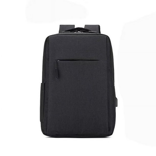 Mochila de alta capacidad para negocios con carga USB.