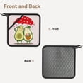 thumbnail image 2 of Honeii Avocado Lovers Wearing Umbrella for Silicone Trivets for Hot Pots and Pans -Trivet Mat - Heat Resistant Silicone Trivet - Hot Plate Mats, 2 of 8