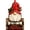 A004- D, variant on Christmas Cash Gift Holder Ornament with Wooden Reindeer Design, 1 Pack, Red and Brown, for Christmas Tree Hanging Decoration