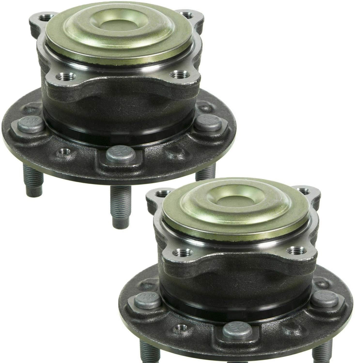 2PC Both Rear (for 15 INCH WHEEL) Wheel Bearing and Hub Assembly for