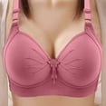 thumbnail image 4 of Razzly Sports Bras for Women Non Removable Pads Athletic Sports Bras for Women Sports Bras with Padding Padded Underwire Bras for Women Sports Bra with Padding Women Push up Bra Maximum(Red,100C), 4 of 5