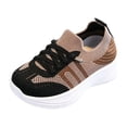 thumbnail image 2 of Girls Tennis Shoes, Kids Sneakers, Basketball Shoes, Toddler Shoes Boys Girls Walking Shoes Toddler Slip On Shoes Wide Kids Tennis Shoes Lightweight Toddler Shoes Baby Sneakers, Black US-6C/EU-22, 2 of 5
