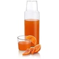 thumbnail image 3 of Juego De Botella De Vidrio Y Vaso Polka Borgonovo  1 Lt Borgonovo Olimpia, 3 of 3