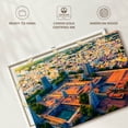 thumbnail image 6 of Elephant Stock Meenakshi Temple Complex Wall Art - Horizontal Canvas Wall Art - Living Room Wall Decor - Religion And Spirituality Canvas - Orange And Gray Decor - 36" x 24", 6 of 8