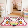 thumbnail image 2 of zhangmingg Easter Doormat Soft Welcome Rug Decorative Floor Mat for Holiday Party Indoor Outdoor Use, 2 of 7