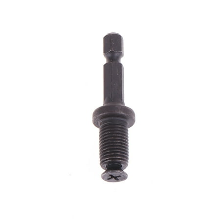 

3/8 -24UNF Male Thread Screw Chuck Adapter Connector For Hex Shank Drill Bit