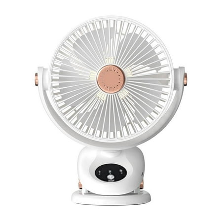 

LUVCLS Multifunctional Electric Fan Automatic Shaking Head Remote Control Timing F W4J8