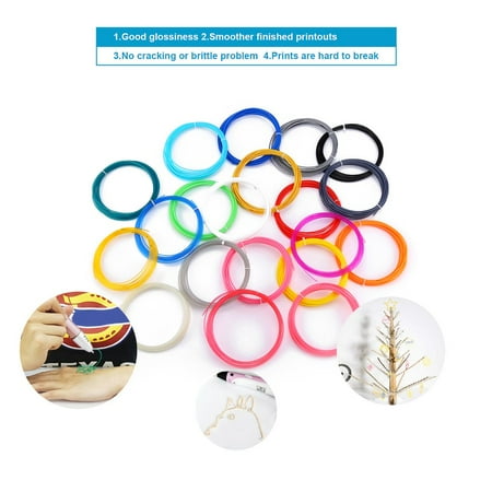 1.75mm 5 Meter High Strength Non-toxic PLA Filament Refill For 3D Pen