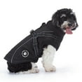 thumbnail image 3 of Winter Little Dog Clothe Solid Color Zipper Cosure With Reflective Stripe For Dog Boy & Girl, 3 of 9