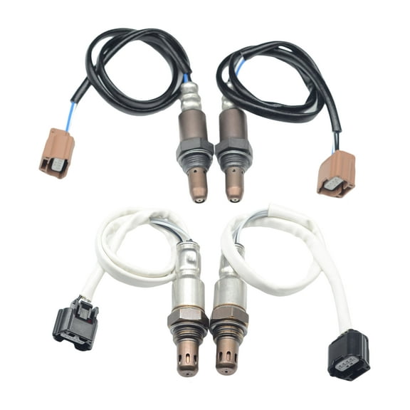 NEW Set of 4 Up Downstream Oxygen O2 Sensor Fit 2013-2014 Nissan Pathfinder 3.5L