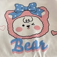 thumbnail image 5 of NIEWTR Boys Girls Sweatshirts 2t 3t 4t 5t 6t 7t Kids Toddler Solid Long Sleeve Pullover Crewneck Tops Shirts Fall Winter Clothes(A-Light Pink,6-12 Months), 5 of 6