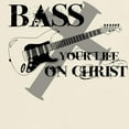 thumbnail image 3 of CafePress - Bass Your Life On Christ Light T Shirt - Men's Classic Graphic T-Shirt, 3 of 4