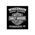 thumbnail image 2 of Men's T-Shirt, Hand Made Willie G Skull Distressed 30294030, Harley Davidson, 2 of 2