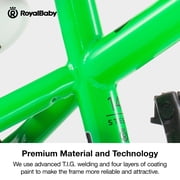 Royalbaby Freestyle 16 Bicycle for Boys and Girls Ages 6-8 Years, Green