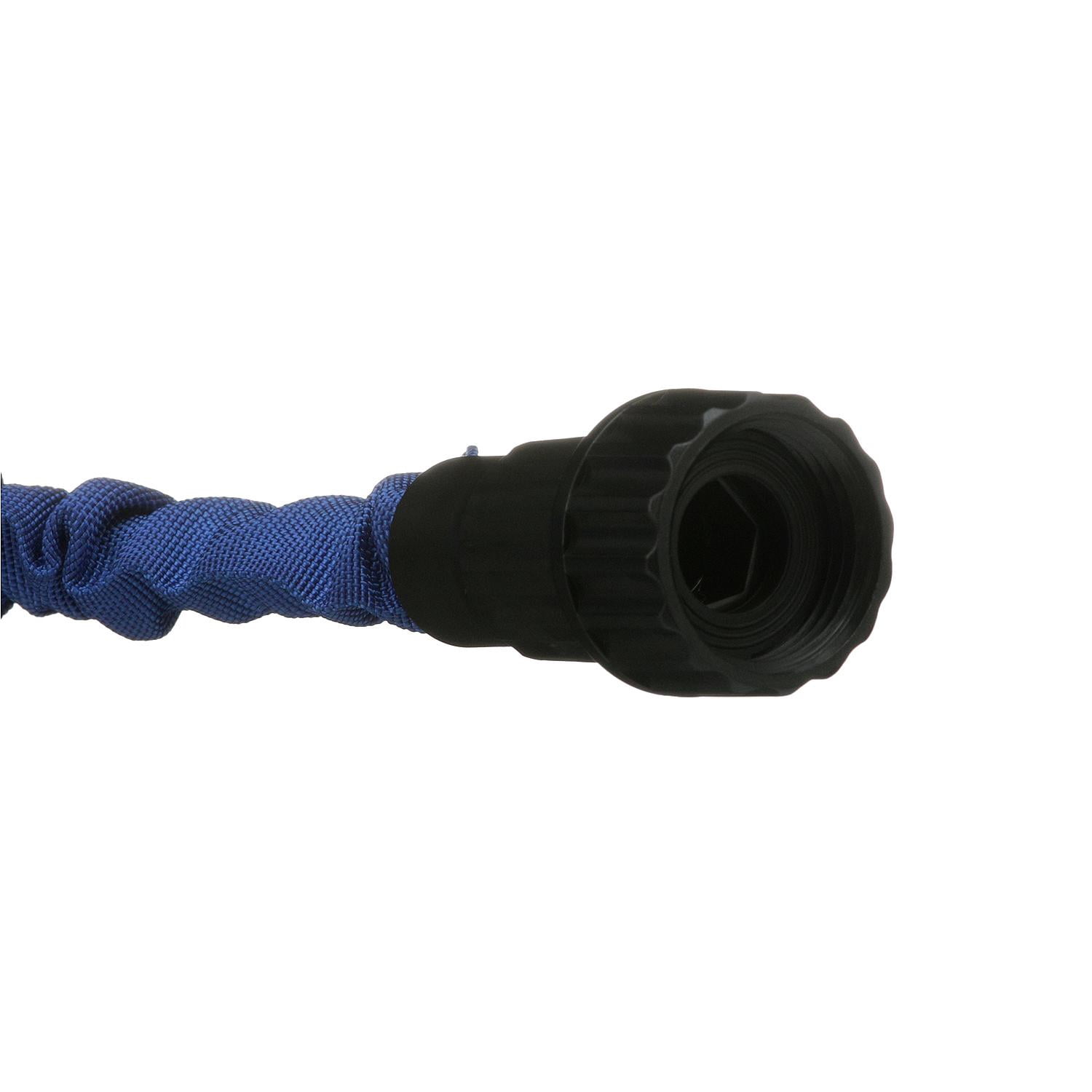 Seachoice Coiled Washdown Hose w/ Sprayer and Brass Fittings, 25 Ft., White